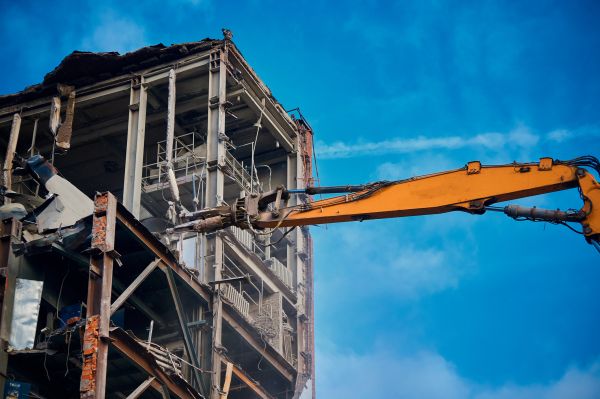 Factory Demolition in Frankfort