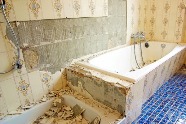 Shower Demolition in Frankfort