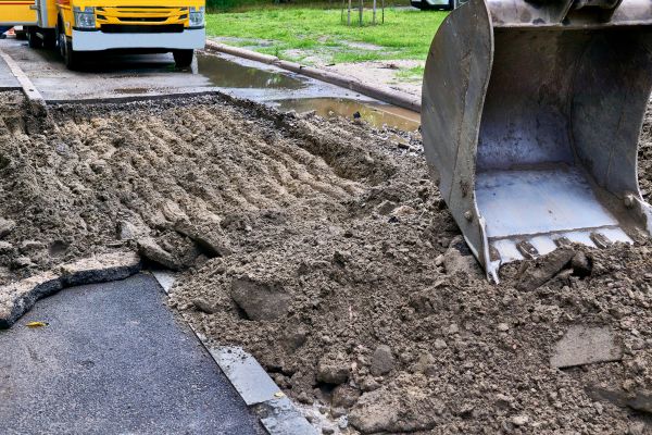 Blacktop Removal in Frankfort